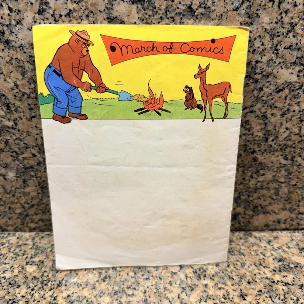 Vintage 1971 March Of Comics Smokey Bear No.407 Color Comic Book Bronze Age